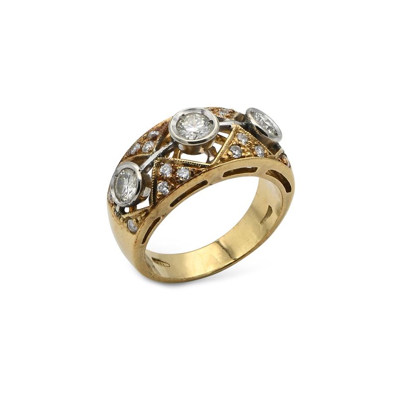 Anello in Oro e Brillanti