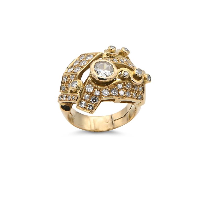 Anello in Oro e Brillanti