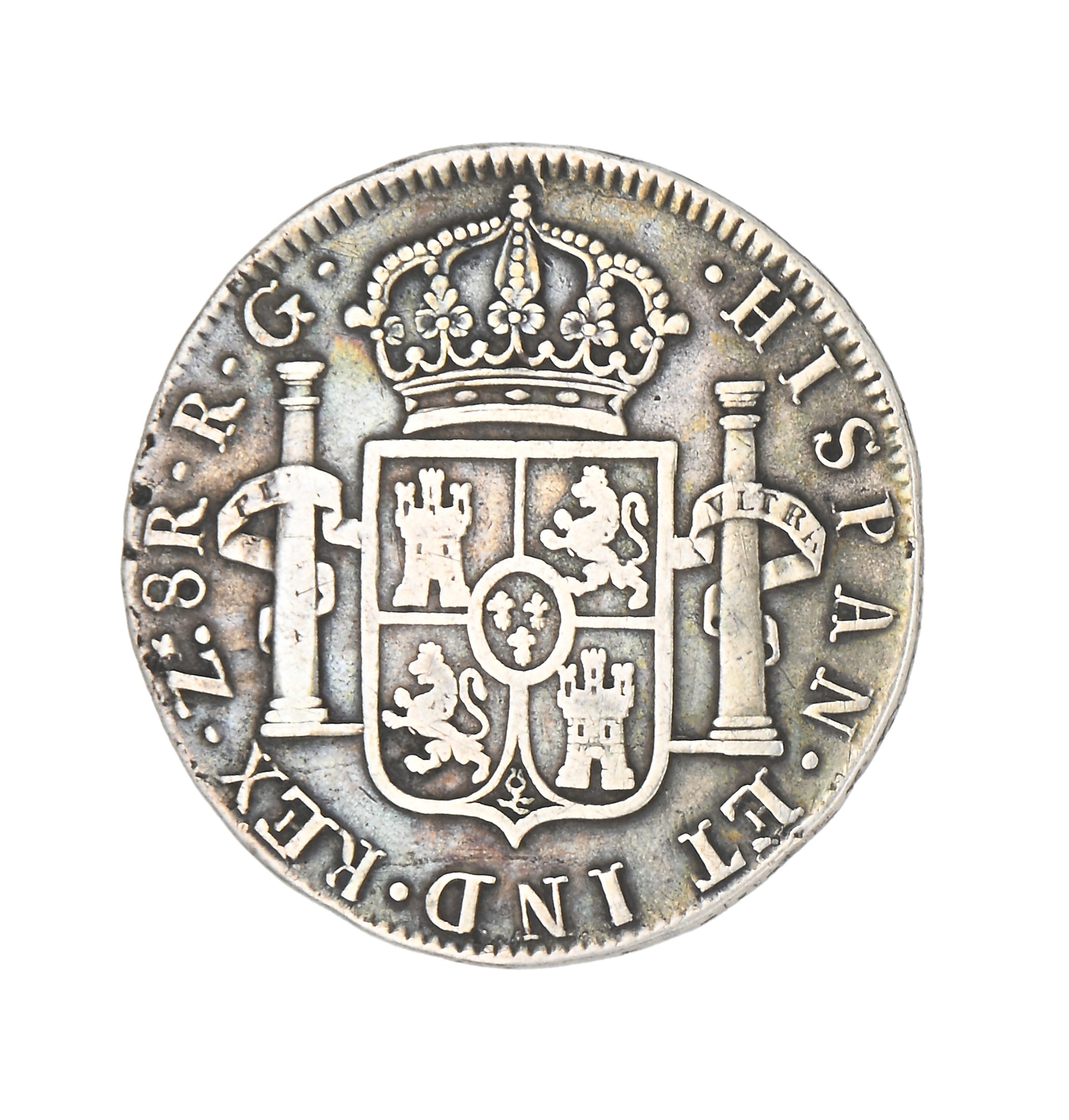 8 Reales 1821