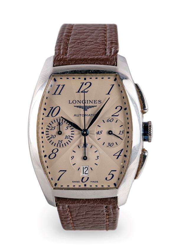 Longines Evidenza, orologio da polso  in acciaio