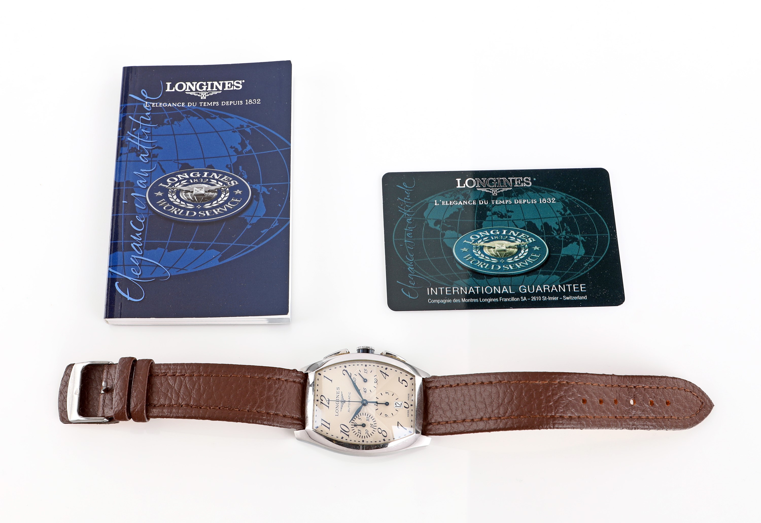 Longines Evidenza, Orologio da Polso in Acciaio