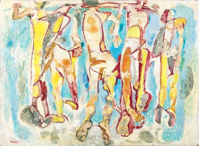 Fausto Pirandello - Tuffatori