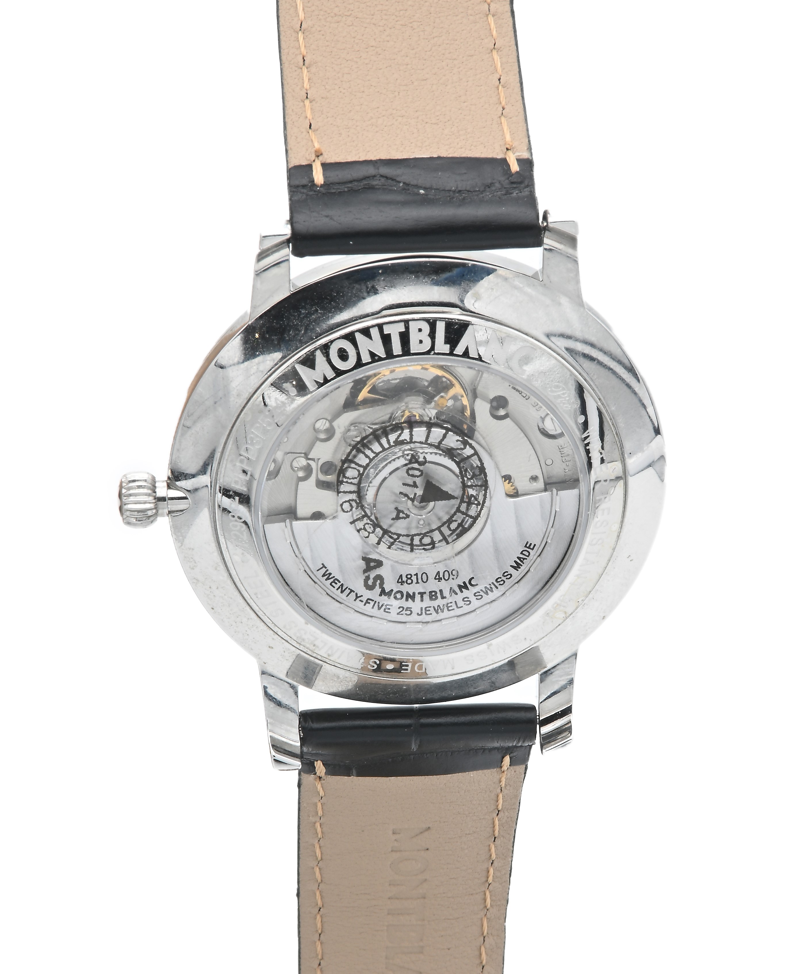 Montblanc Star Steel Collection Automatic 7298 - Orologio da Polso Automatico da Uomo in Acciaio ...