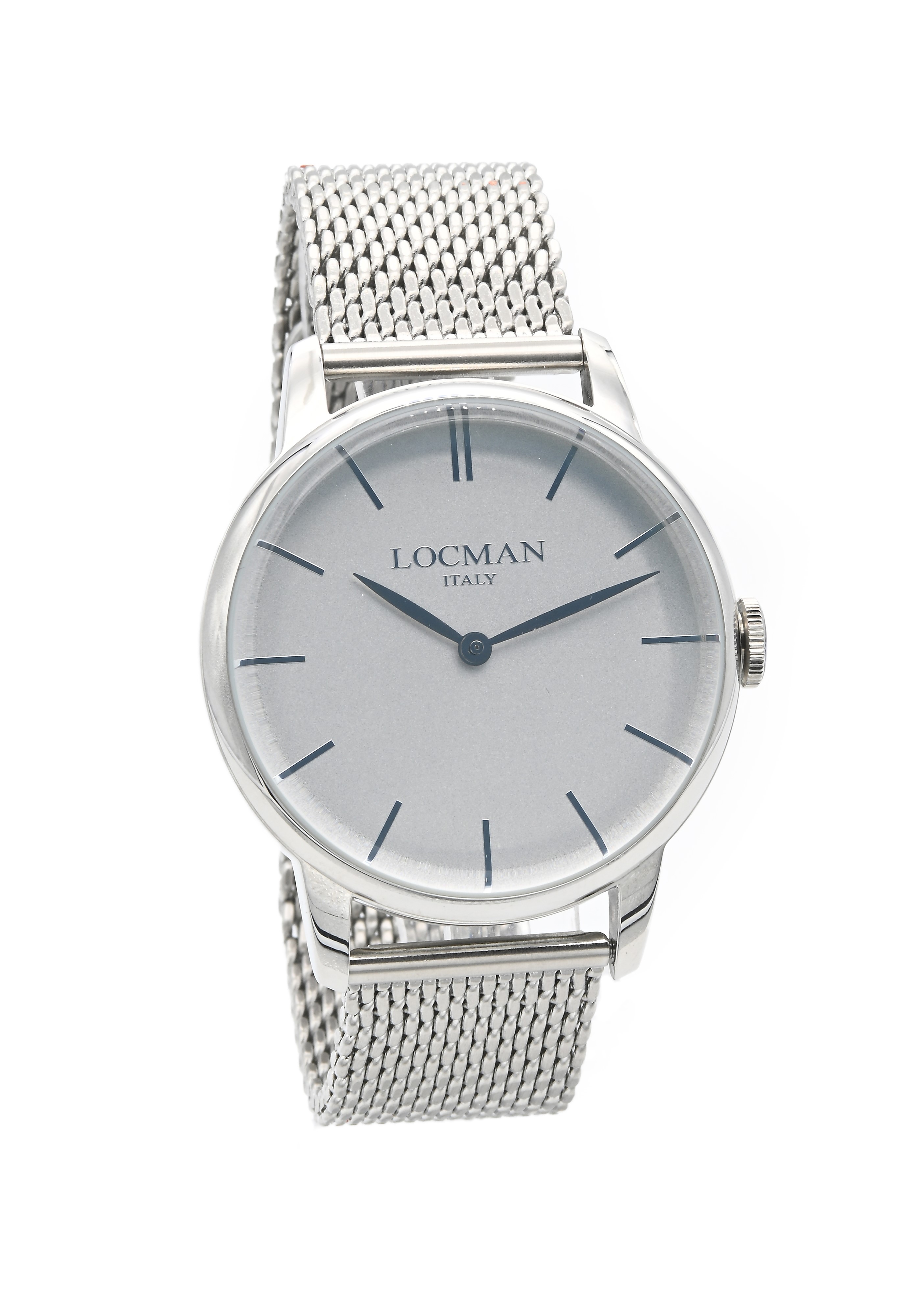 Locman 251 - Orologio da Polso al Quarzo da Uomo in Acciaio con Bracciale in Acciaio