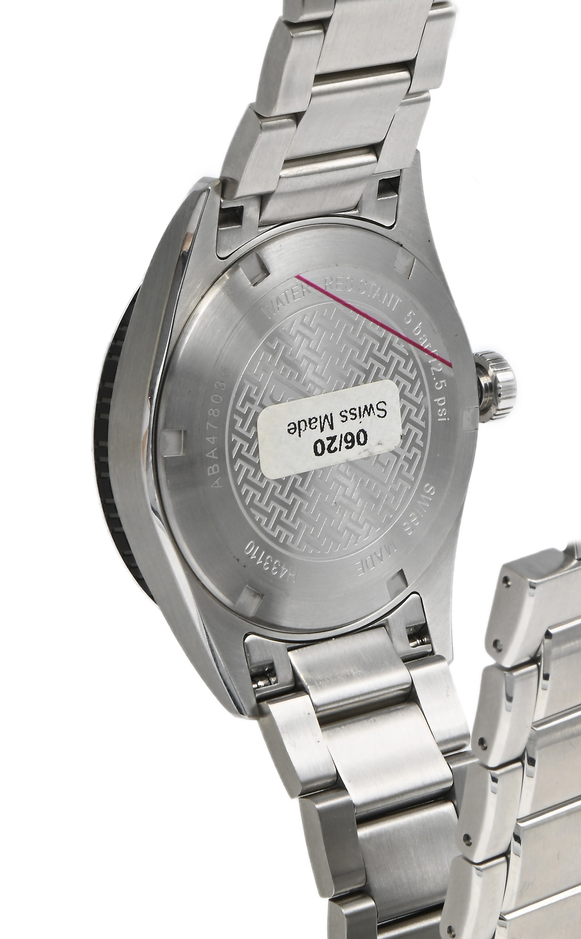 Hamilton Broadway Day Date H433110 - Orologio da Polso al Quarzo da Uomo in Acciaio con Datario. ...