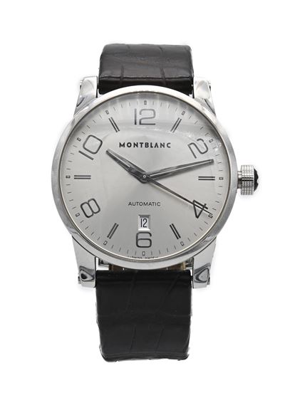 Montblanc Timewalker Steel Collection Automatic 7070 - Orologio da Polso Automatico da Uomo in Ac...