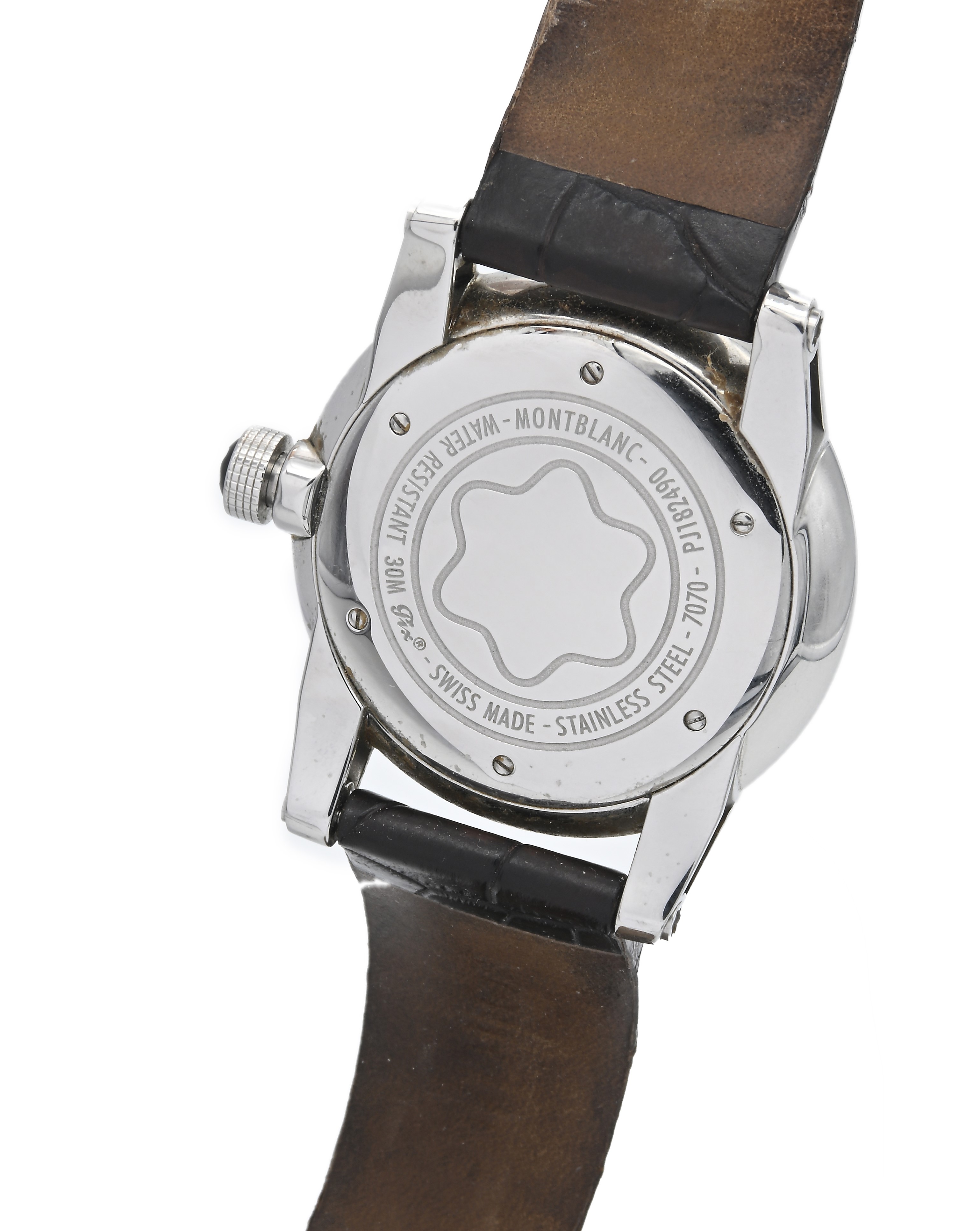 Montblanc Timewalker Steel Collection Automatic 7070 - Orologio da Polso Automatico da Uomo in Ac...
