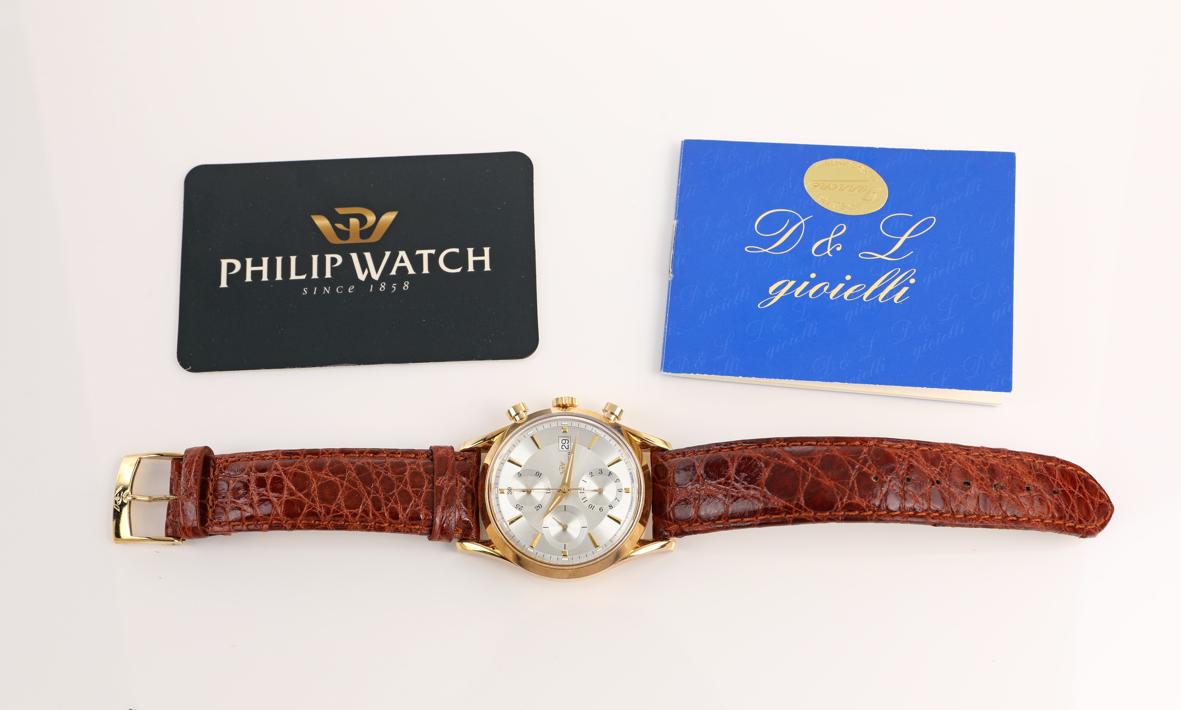 Philip Watch, Orologio da Polso Cronografo in Oro