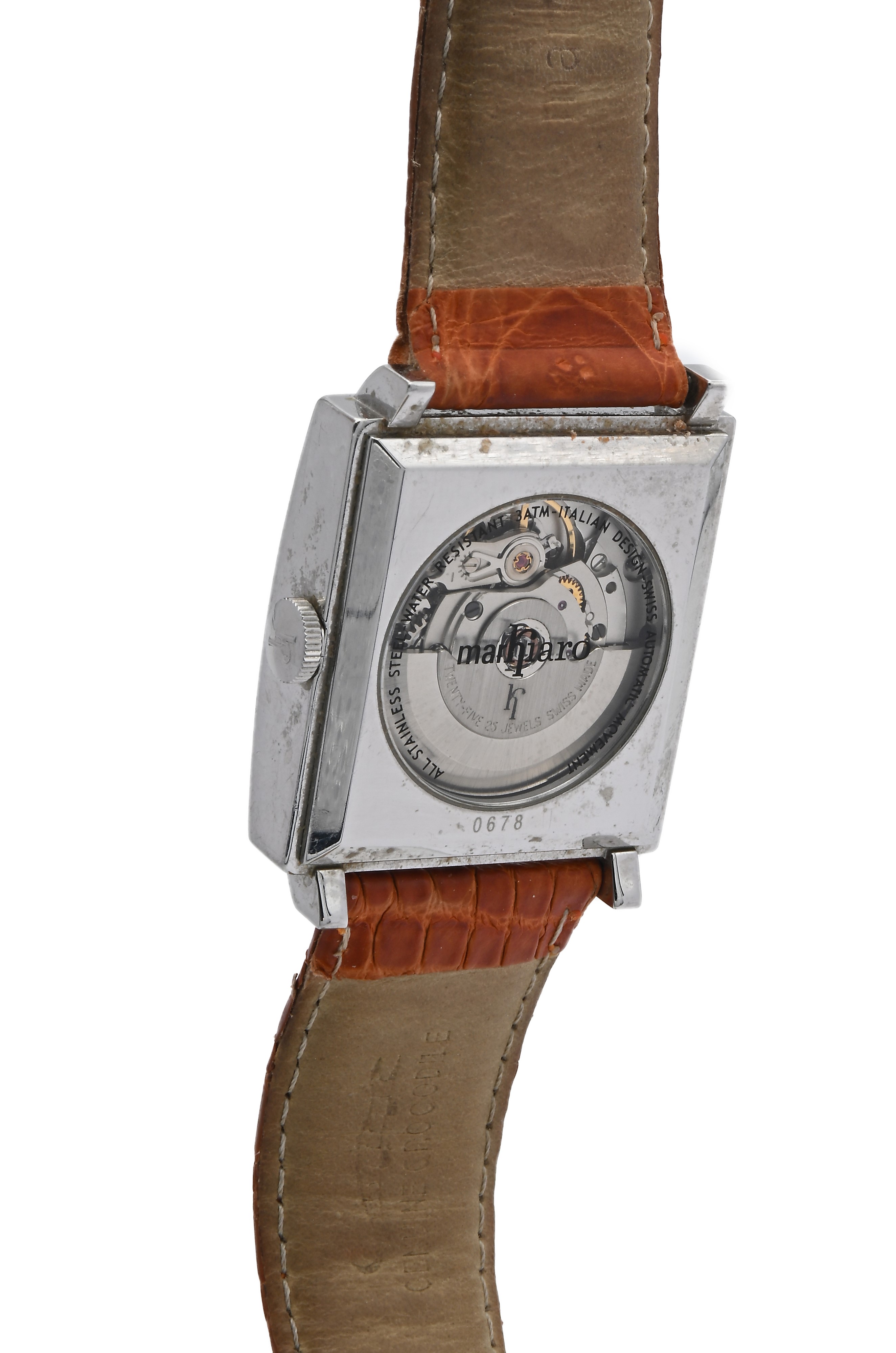 Markiaro Automatic - Orologio da Polso Automatico Unisex in Acciaio con Datario