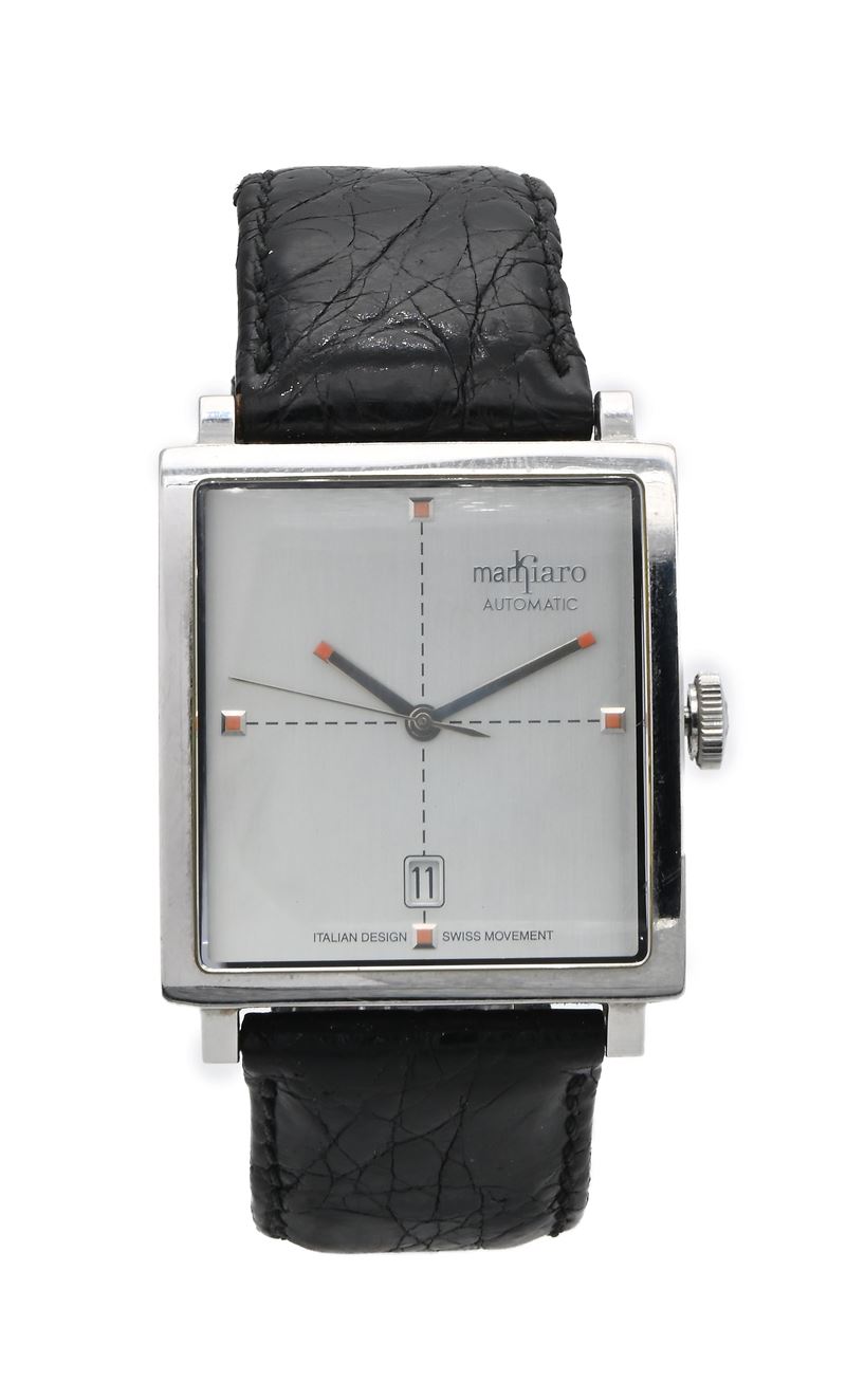 Markiaro Automatic - Orologio da Polso Automatico Unisex in Acciaio con Datario