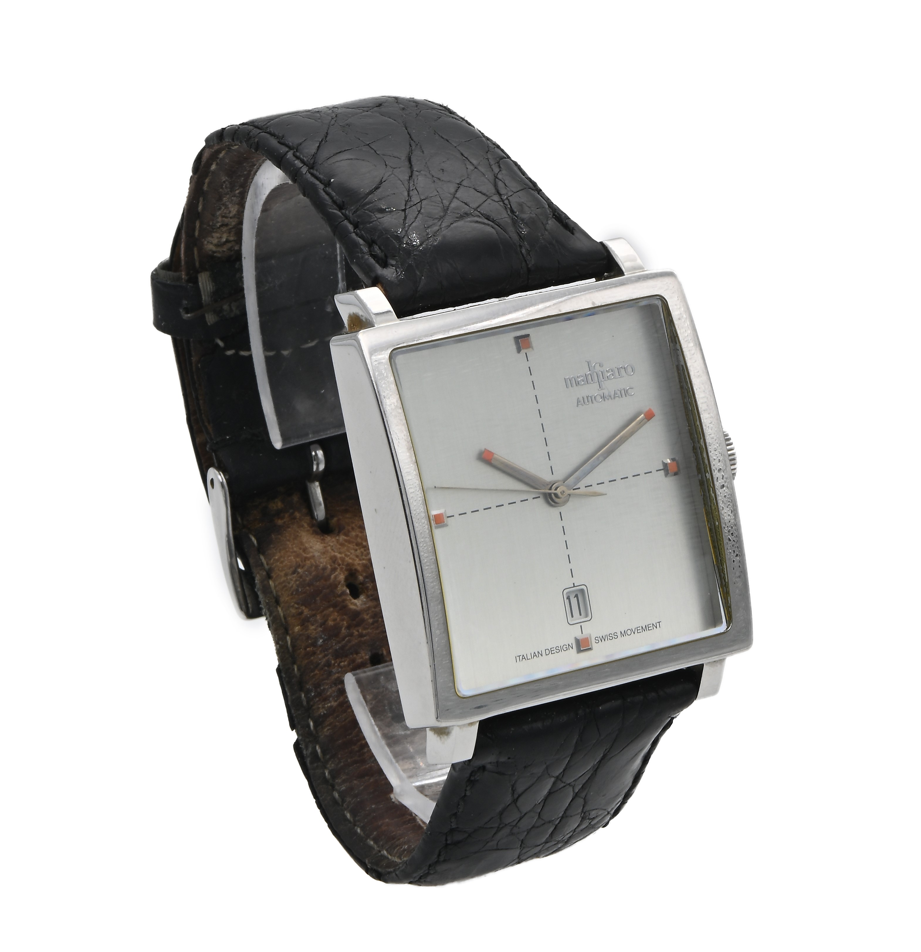 Markiaro Automatic - Orologio da Polso Automatico Unisex in Acciaio con Datario