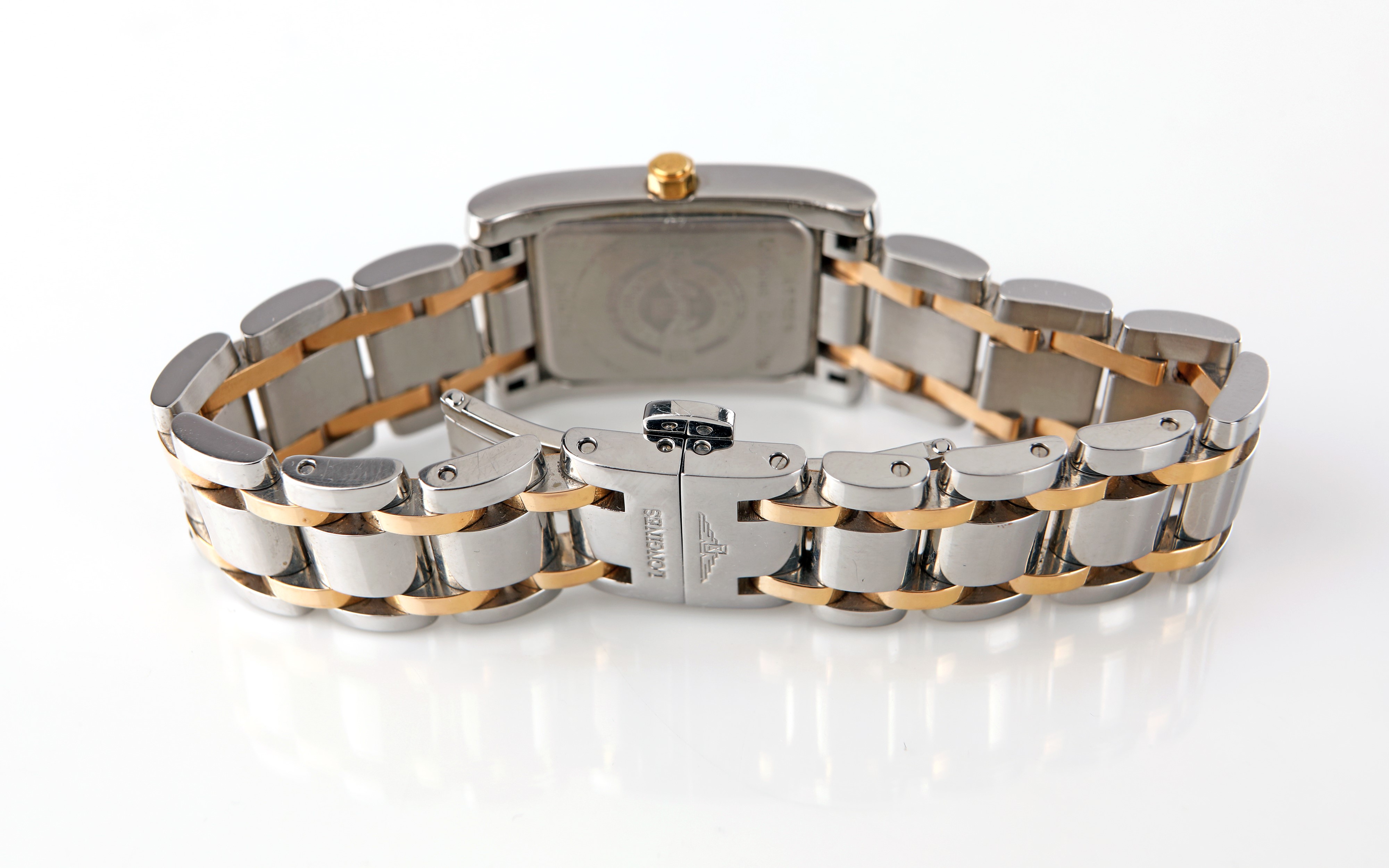 Longines Dolcevita, Orologio da Polso da Donna in Acciaio ed Oro