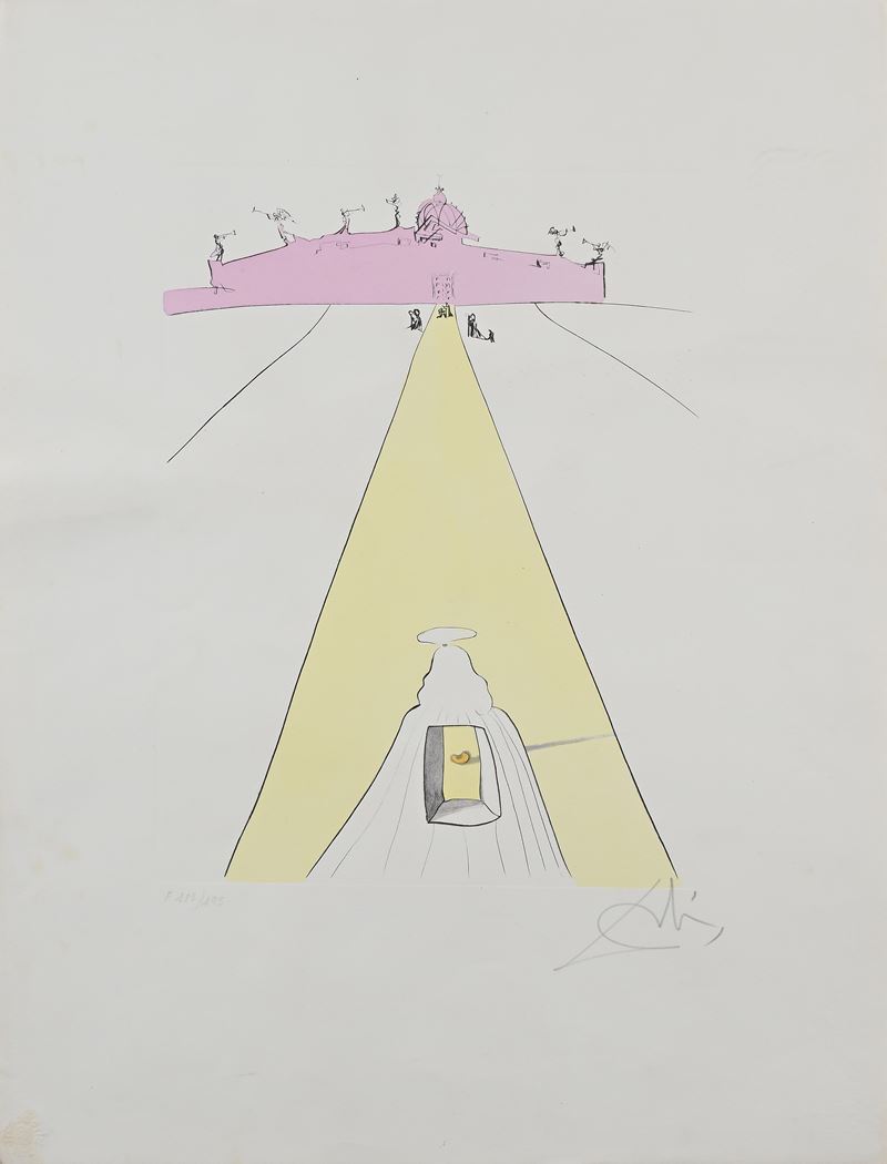 Salvador Dalì - Dalla Cartella "50 Anni dal Surrealismo"