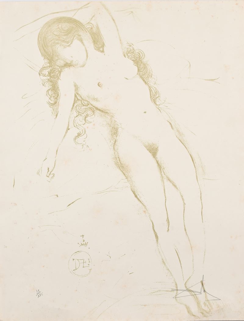 Salvador Dalì - Nudo