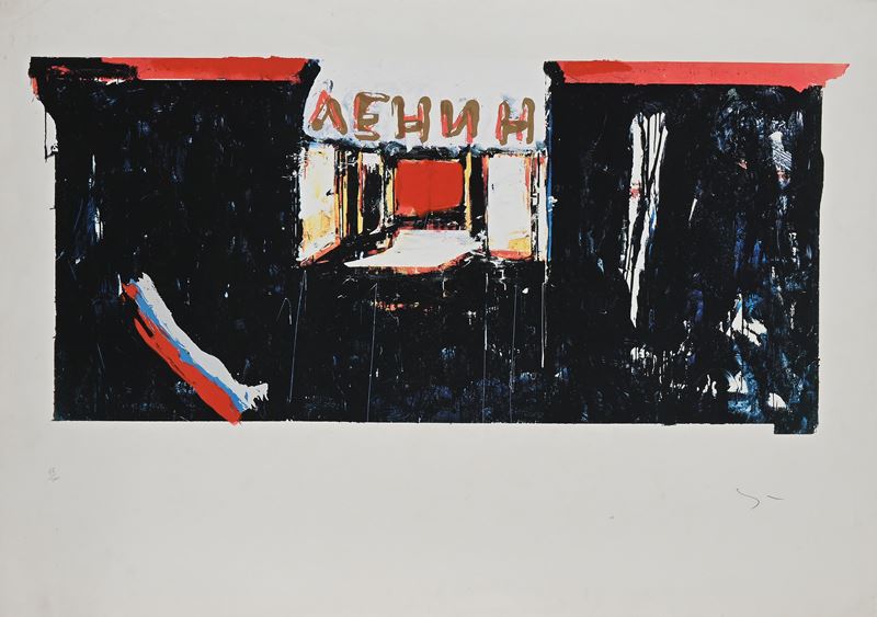 Mario Schifano - Tributo a Lenin
