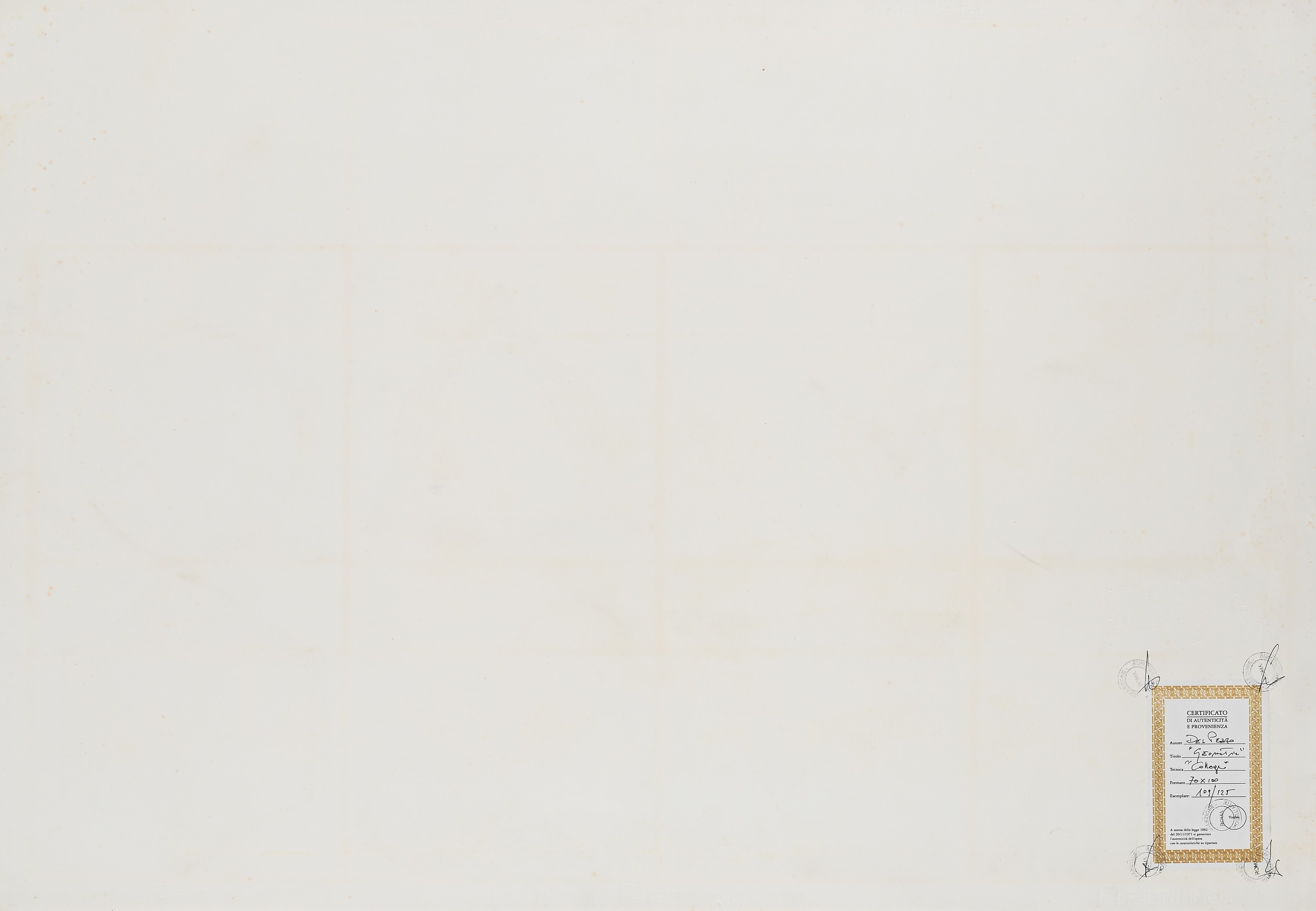 Lucio del Pezzo - Geometrie