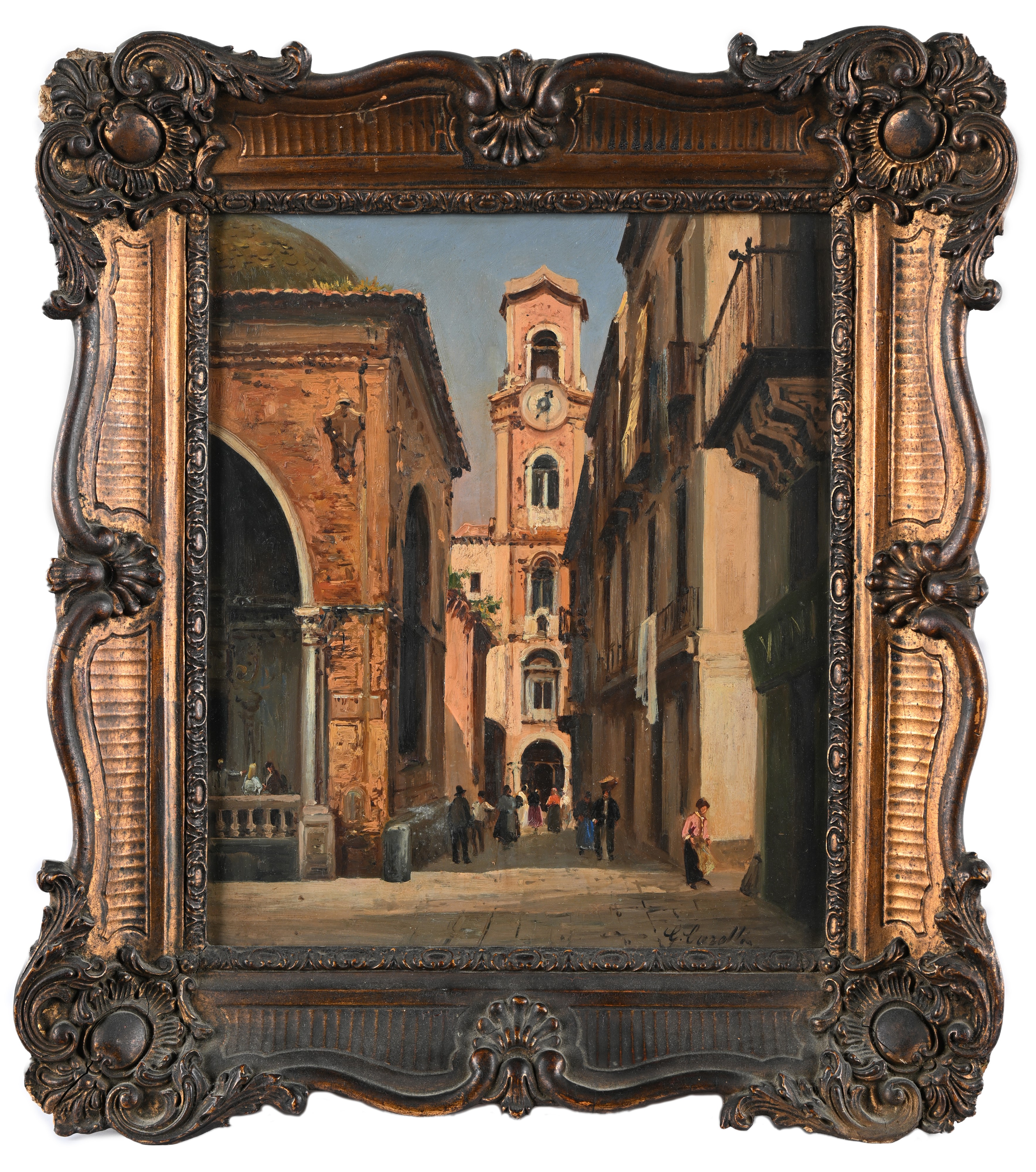 Giuseppe Carelli - Sorrento - il Campanile Dell'arcivescovado