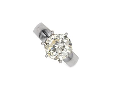 Anello in Oro e Brillante Solitario