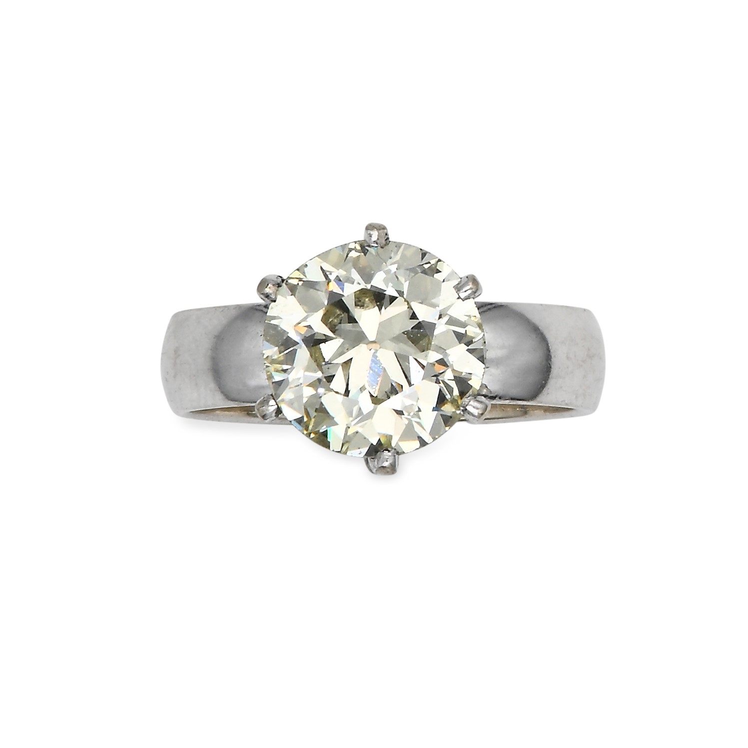 Anello in Oro e Brillante Solitario