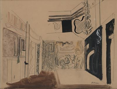 Interno con Decorazioni