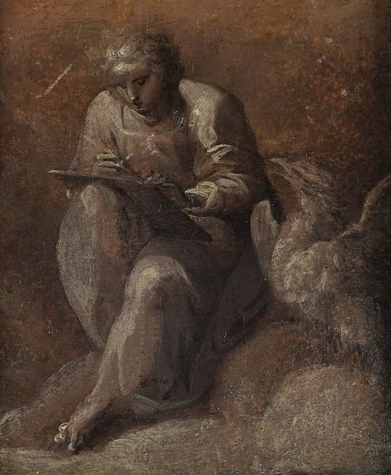 Scuola Italiana del XVIII Secolo - San Giovanni Evangelista