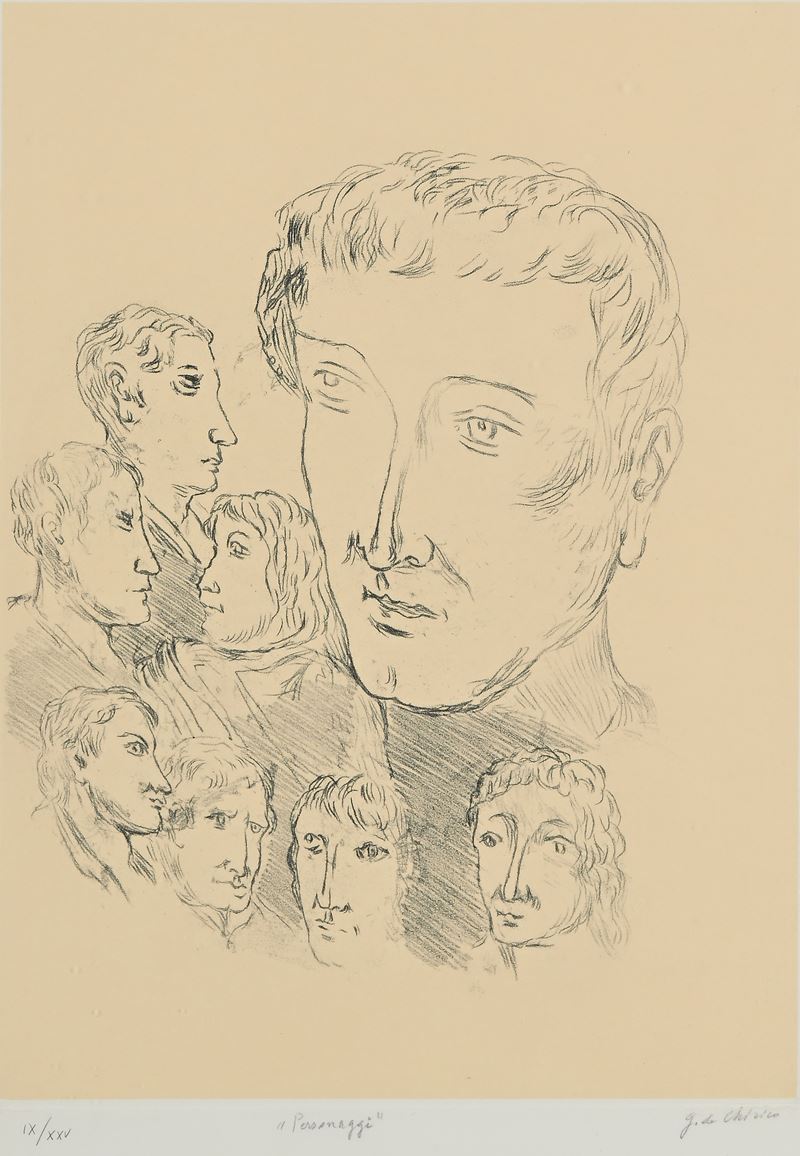 Giorgio De Chirico - Otto Personaggi