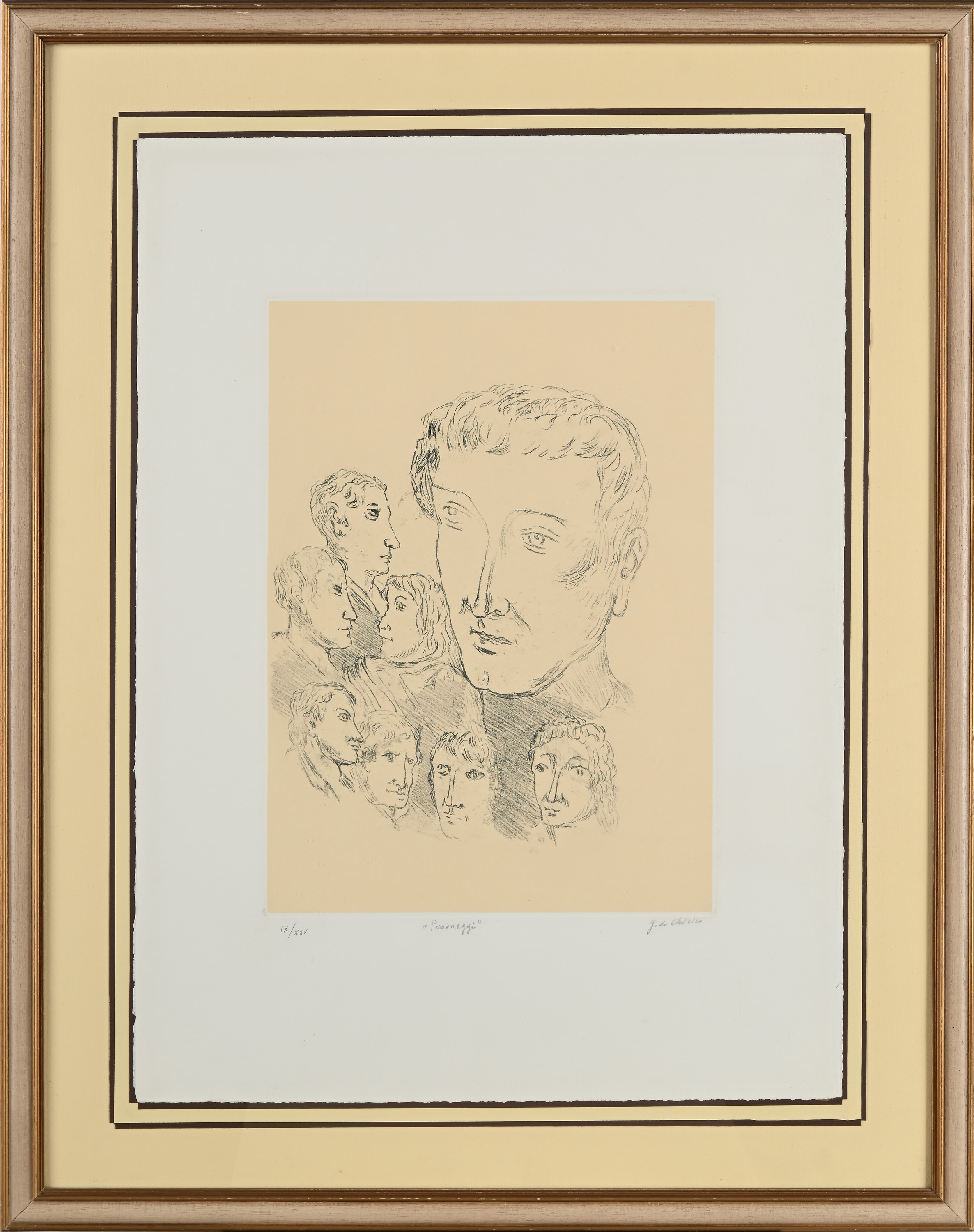 Giorgio De Chirico - Otto Personaggi