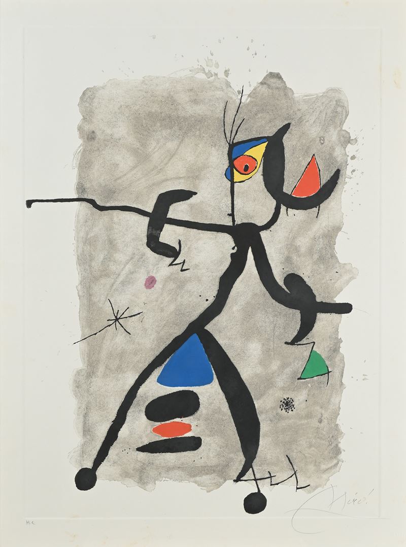 Joan Mirò - Senza Titolo
