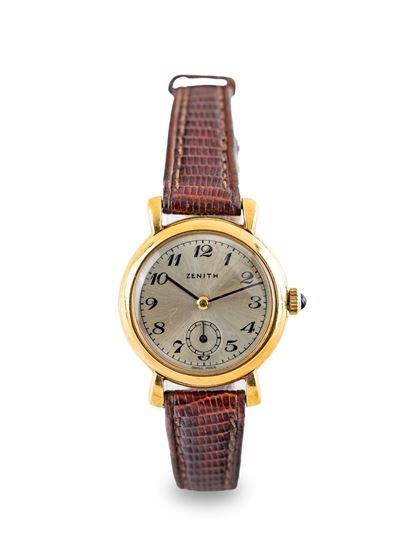 Zenith - Orologio da Polso a Carica Meccanica da Donna in Metallo Dorato con Fondello Scheletrato...