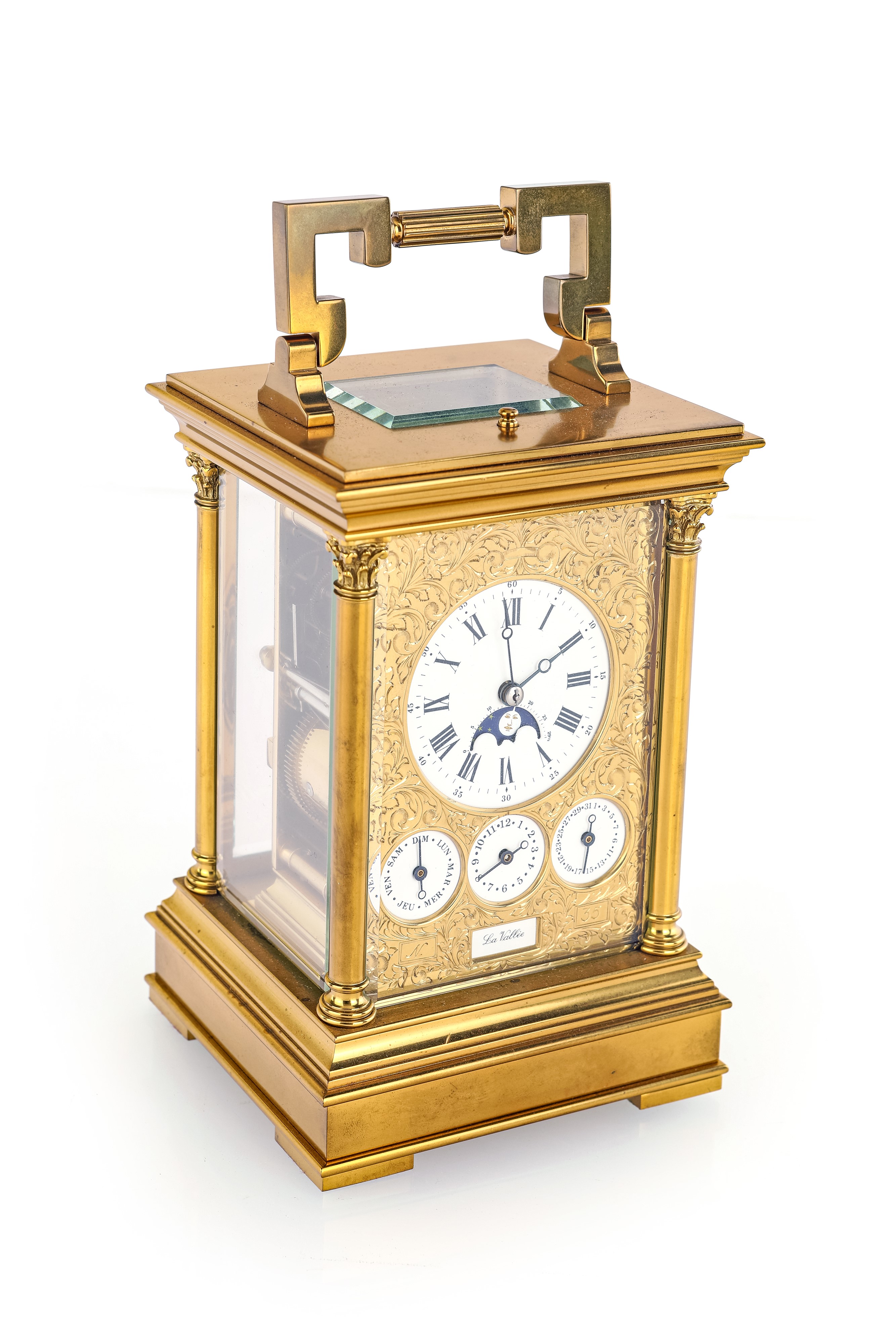 Cappuccina La Vallée in ottone dorato, Anni Ottanta