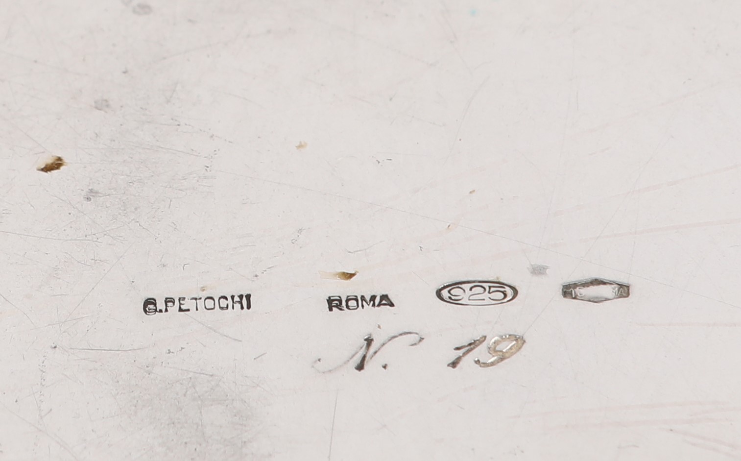 Vaschetta in Argento Sterling, Petochi, Roma