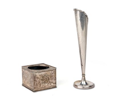 Vaso Solifleur e Cache-pot in Argento