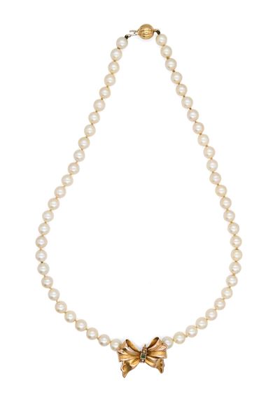 Collana di Perle e Oro