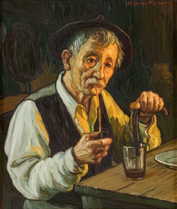 Alfonso Grassi - IL BEVITORE