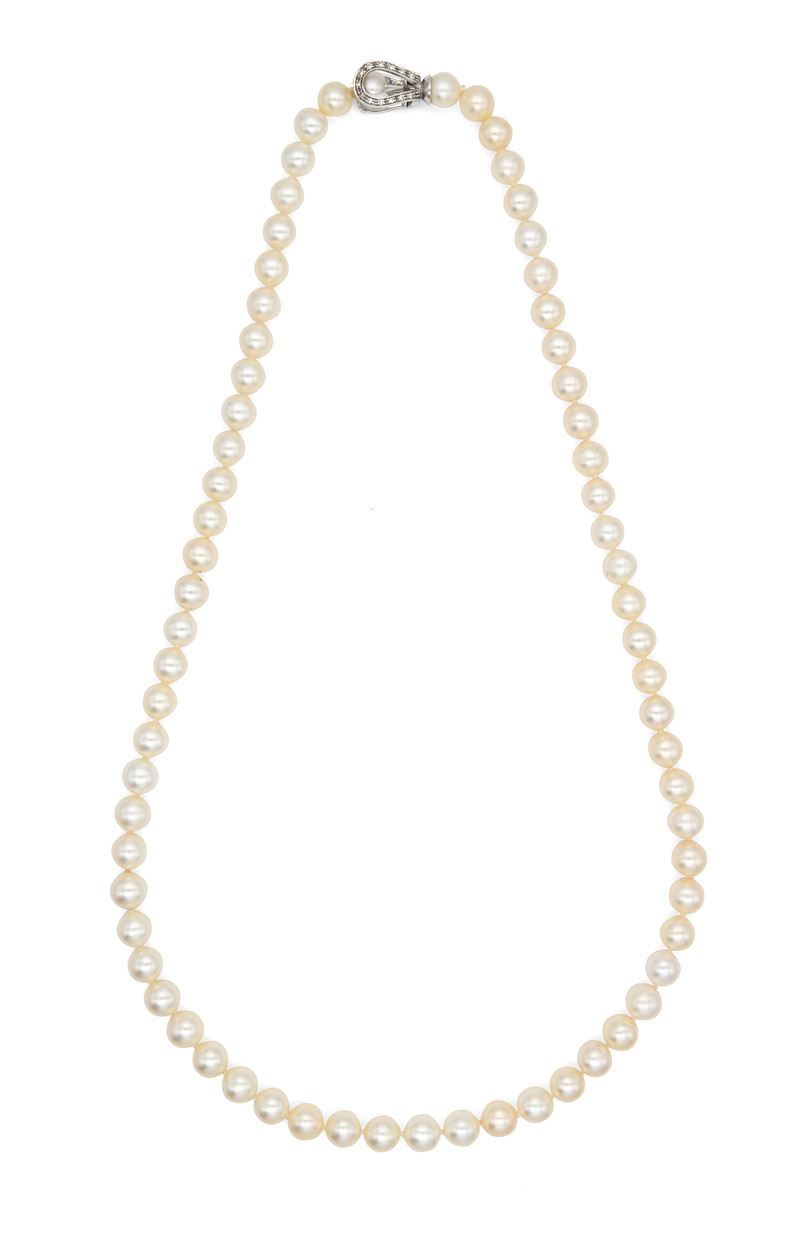 Collana di Perle e Oro