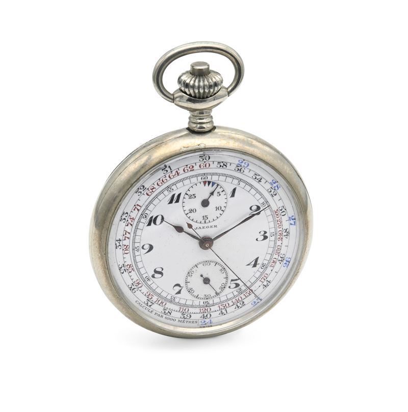 Jaeger, Orologio da Tasca in Metallo