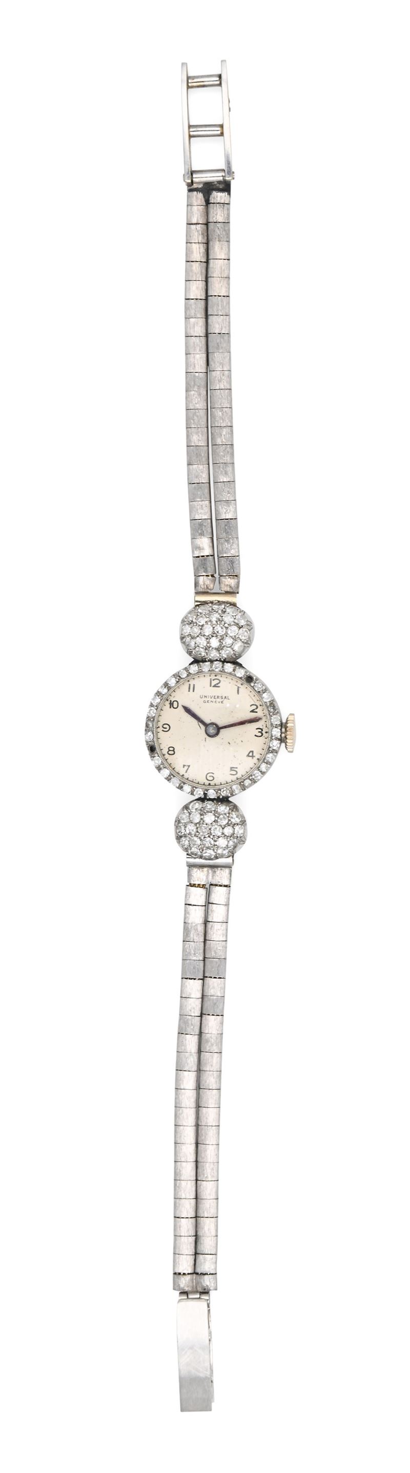 Universal - Orologio in Oro, Platino e Brillanti
