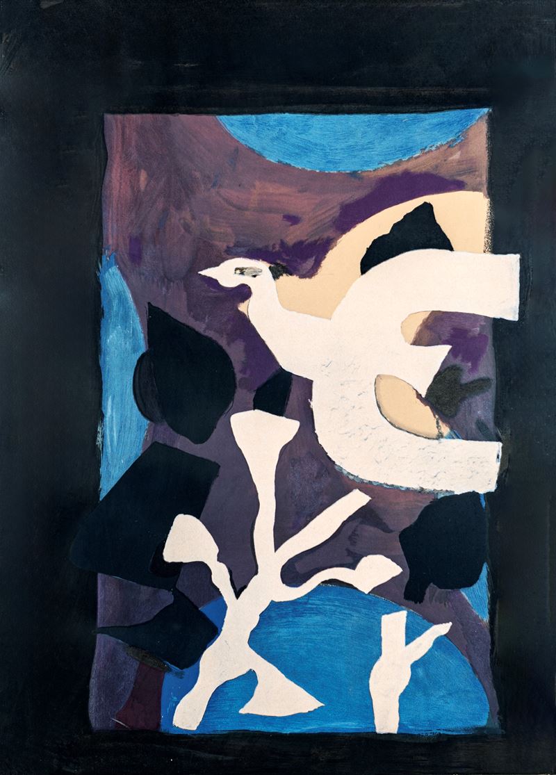 Georges Braque - Uccello e Loto