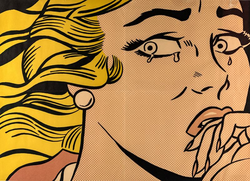 Roy Lichtenstein - Crying Girl