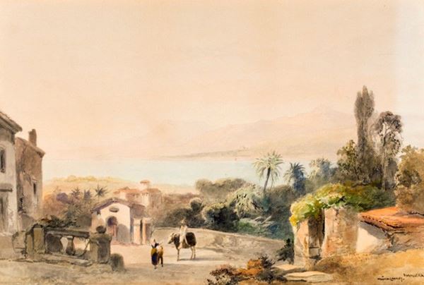 William Langley - PAESAGGIO COSTIERO