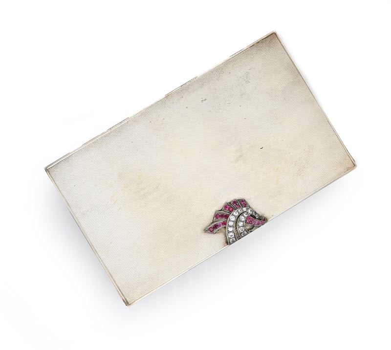 Trousse in Argento, Guido Ciardetti Firenze, Anni Quaranta