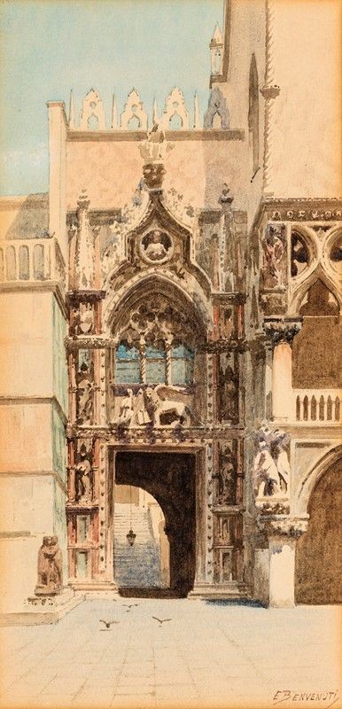 Anonimo del XIX Secolo - Vedute di Venezia