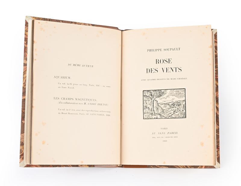 Philippe Soupault - Rose des ventes - Paris au sans pareil, 1920