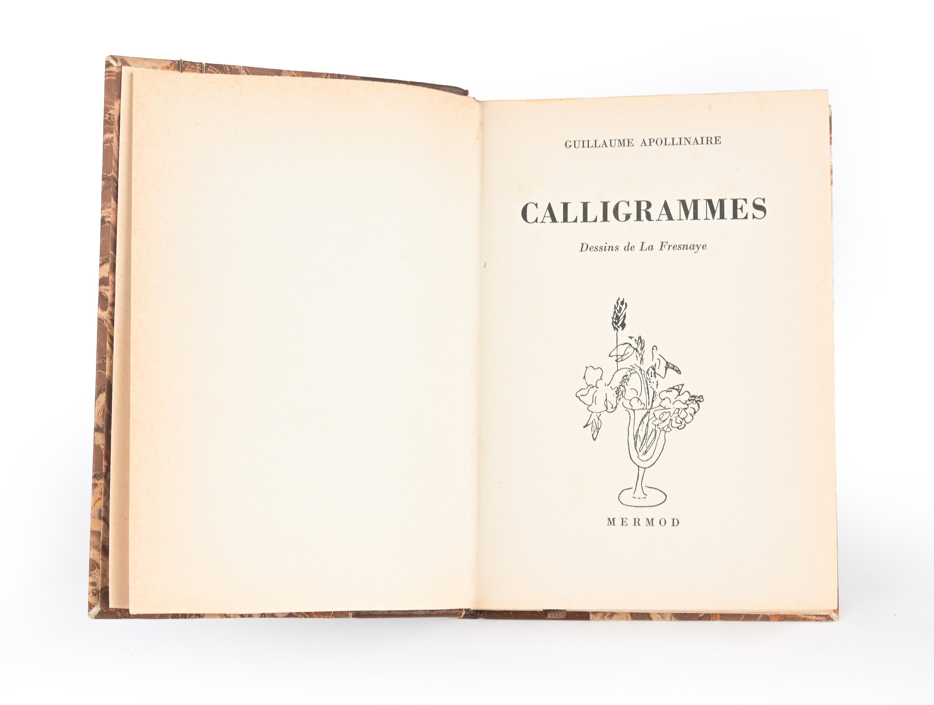 Guillaume Apollinaire - Alcools; Calligrammes; Ombre de mon amour - Mermod