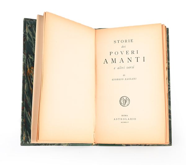 Giorgio Bassani - Storie di Poveri amanti - Astrolabio, 1945 