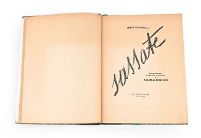 Sassate Antilibro con 100 Disegni di Musacchio, 1926