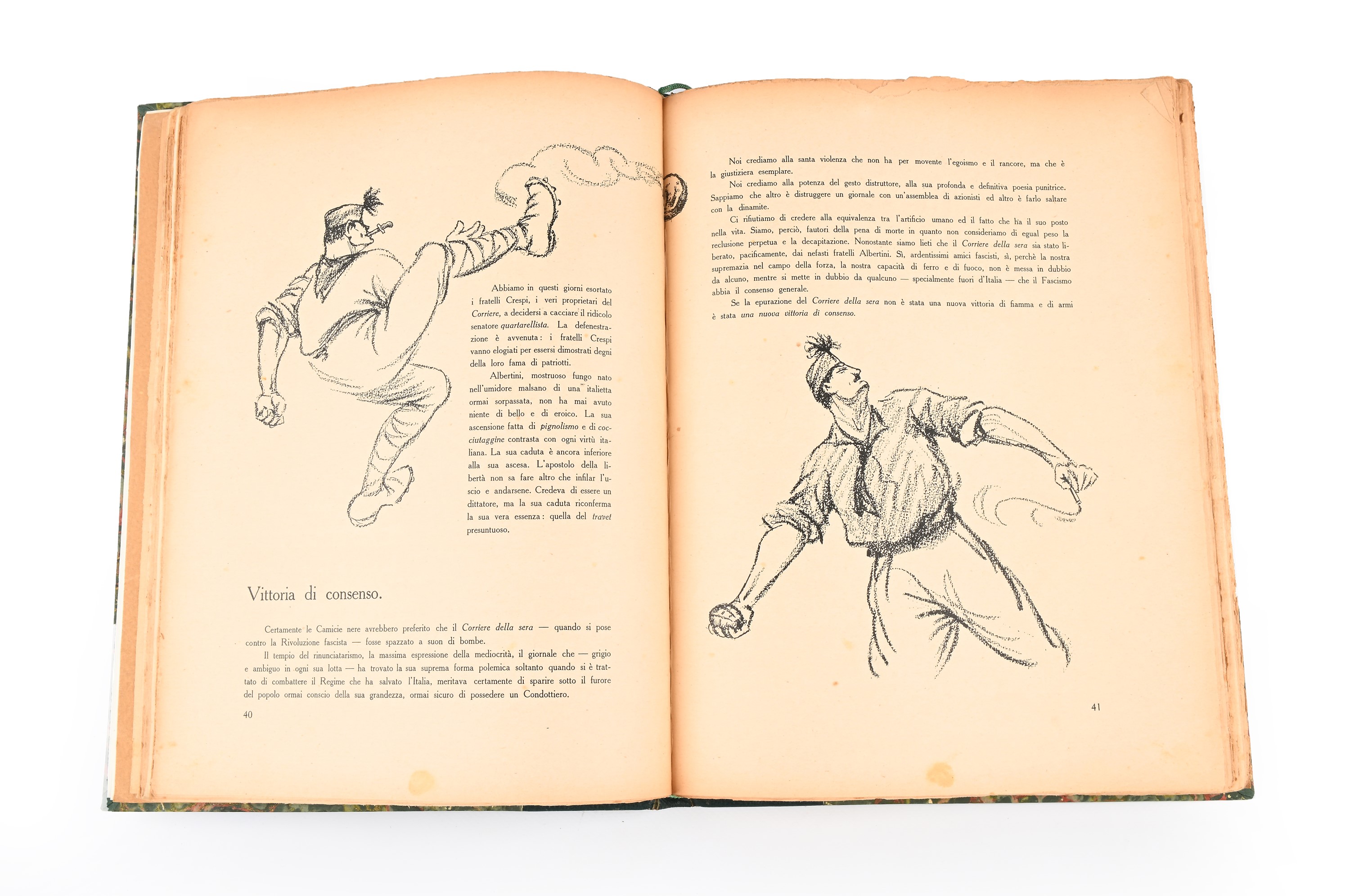 Sassate Antilibro con 100 Disegni di Musacchio, 1926