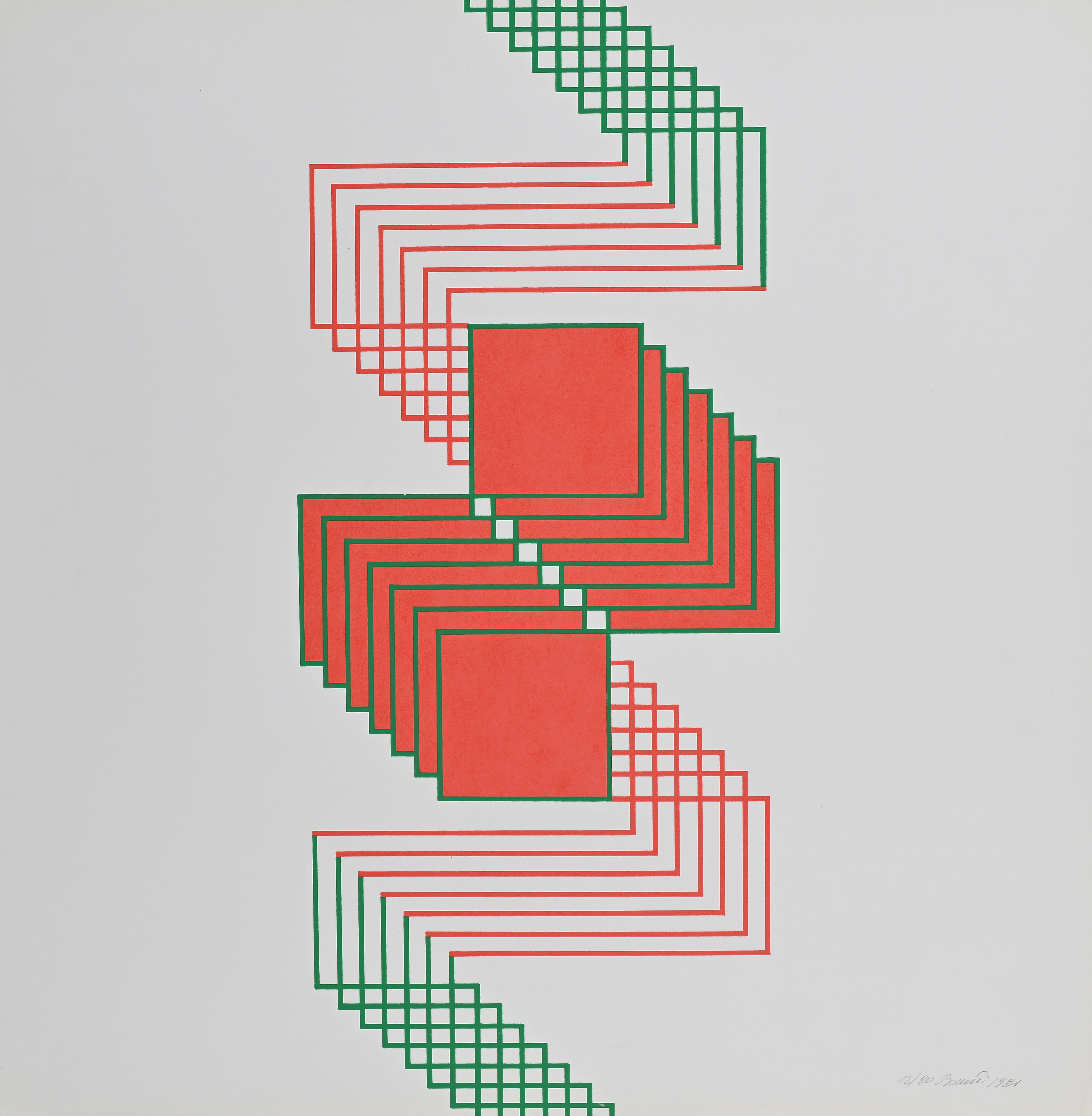 Lotto di 3 serigrafie