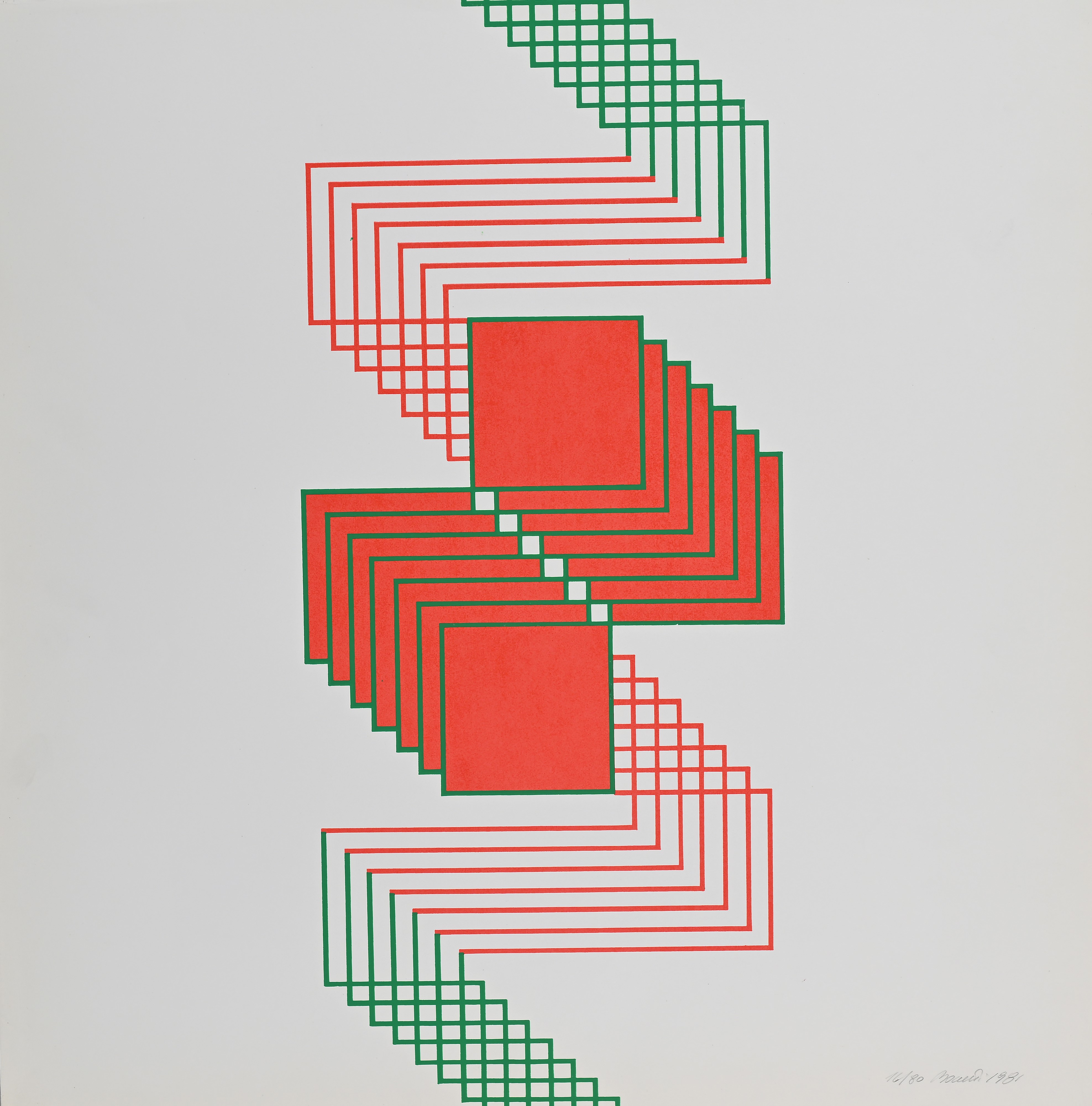 Lotto di 3 serigrafie