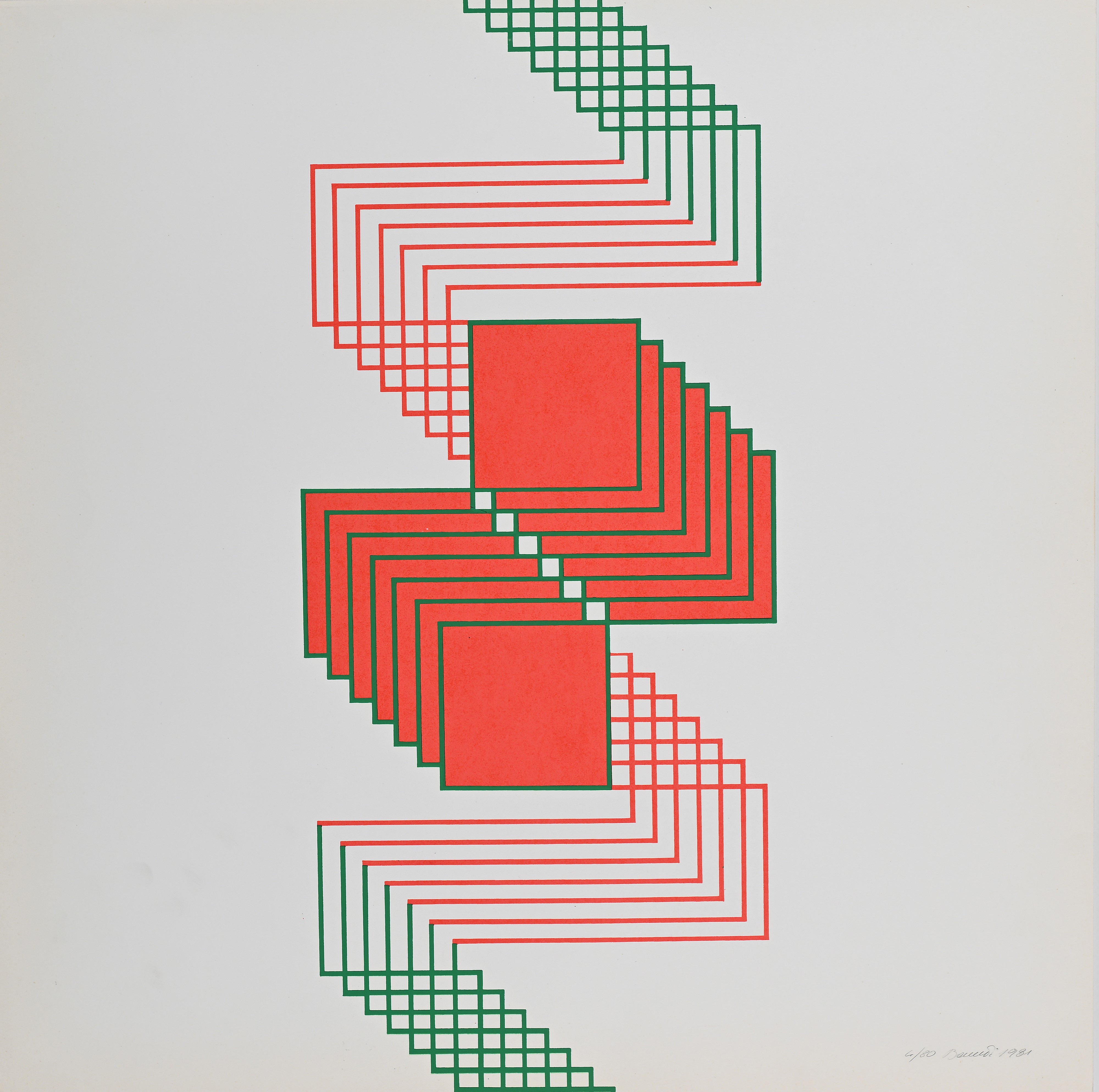 Lotto di 3 serigrafie